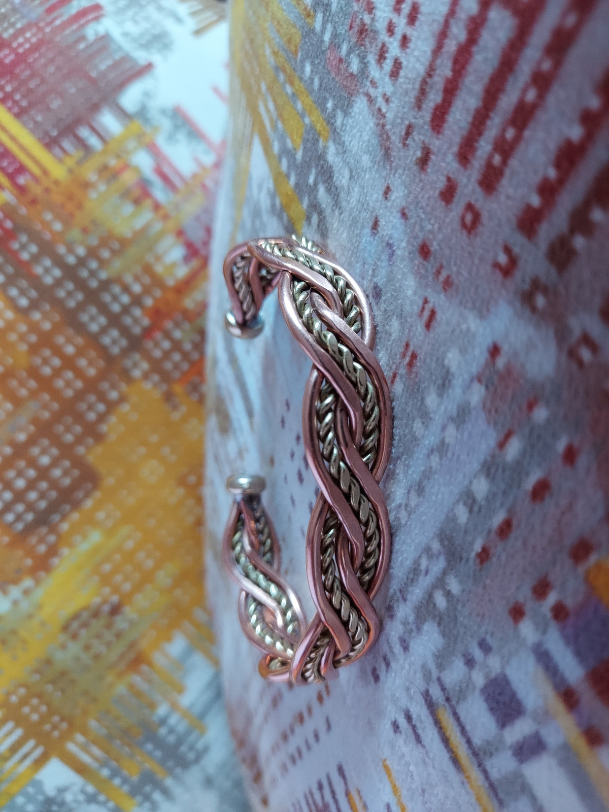 Bronze Gold Link Bracelet