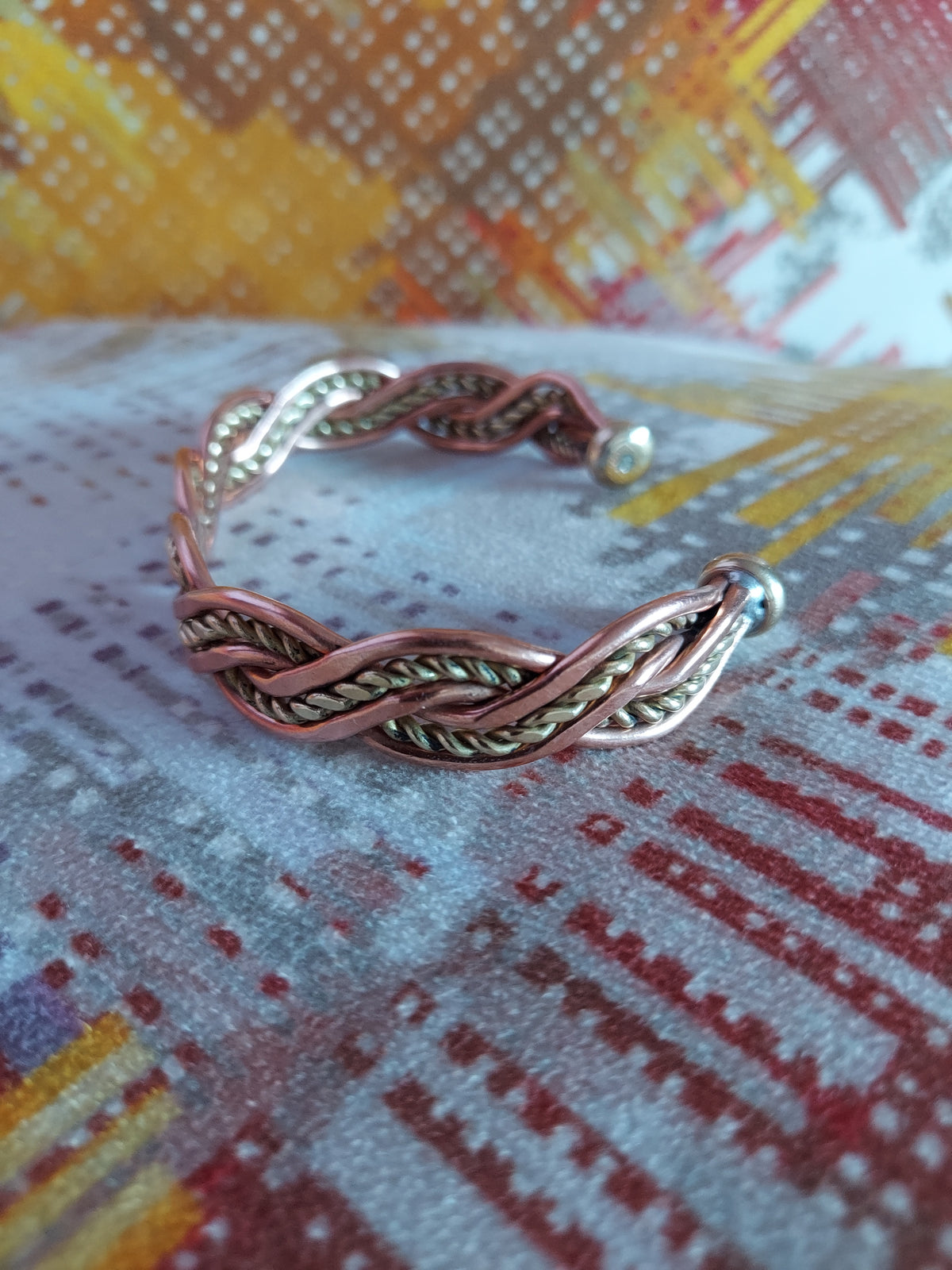 Bronze Gold Link Bracelet