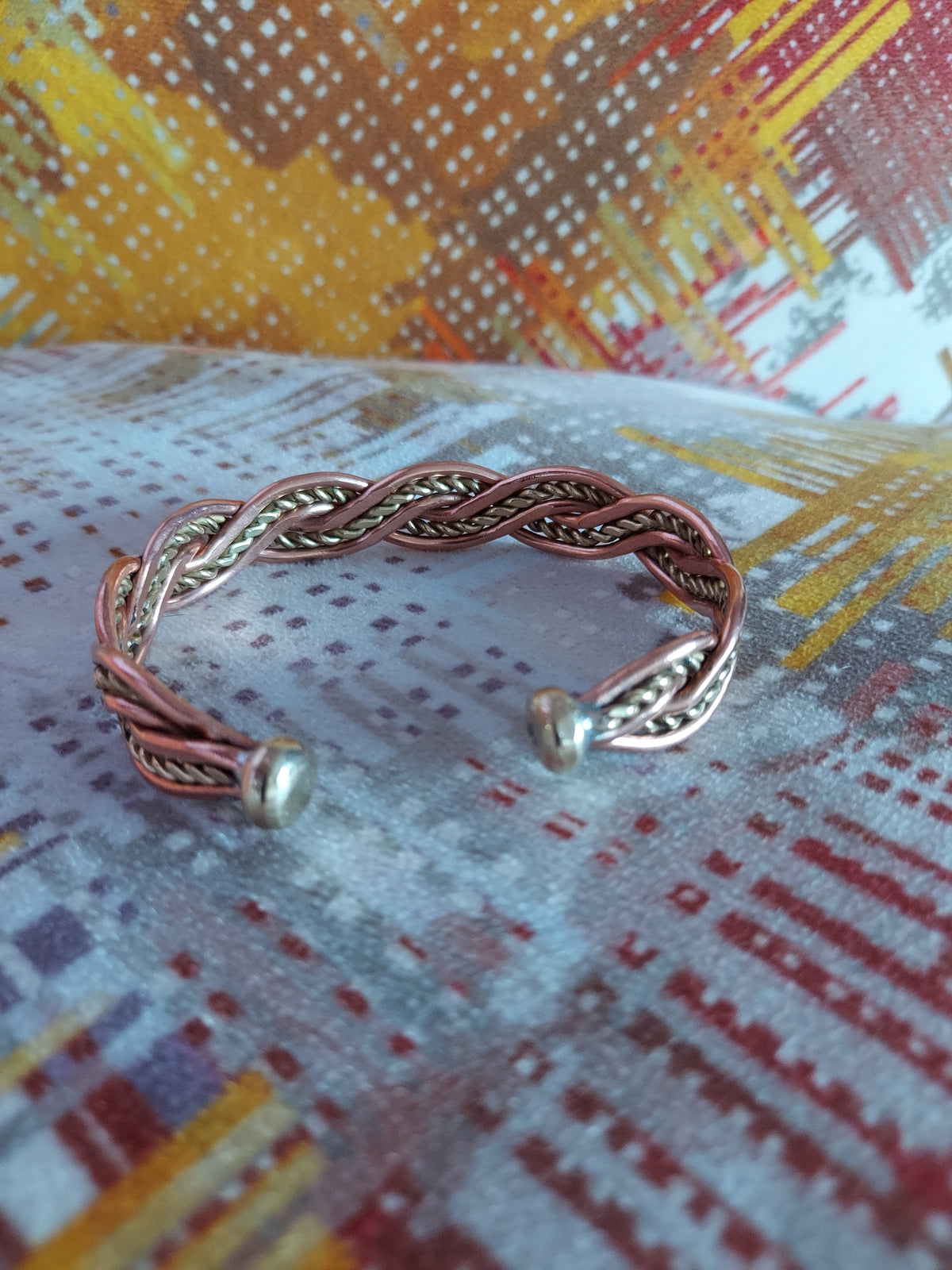 Bronze Gold Link Bracelet