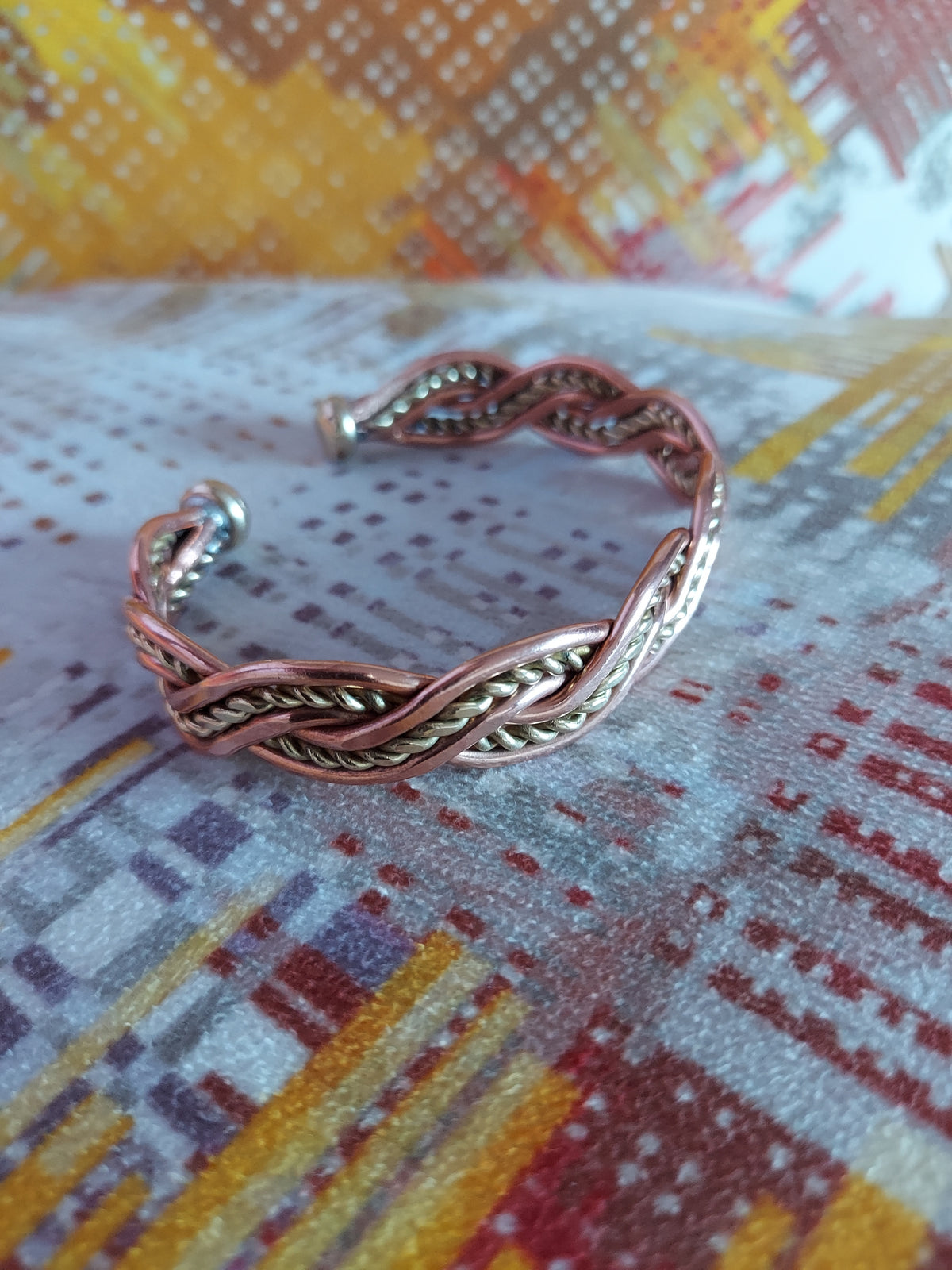 Bronze Gold Link Bracelet