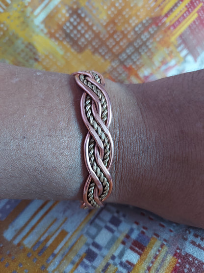 Bronze Gold Link Bracelet