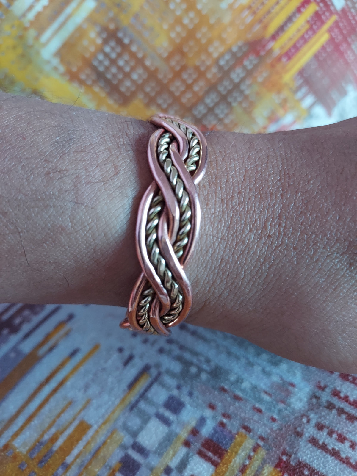 Bronze Gold Link Bracelet