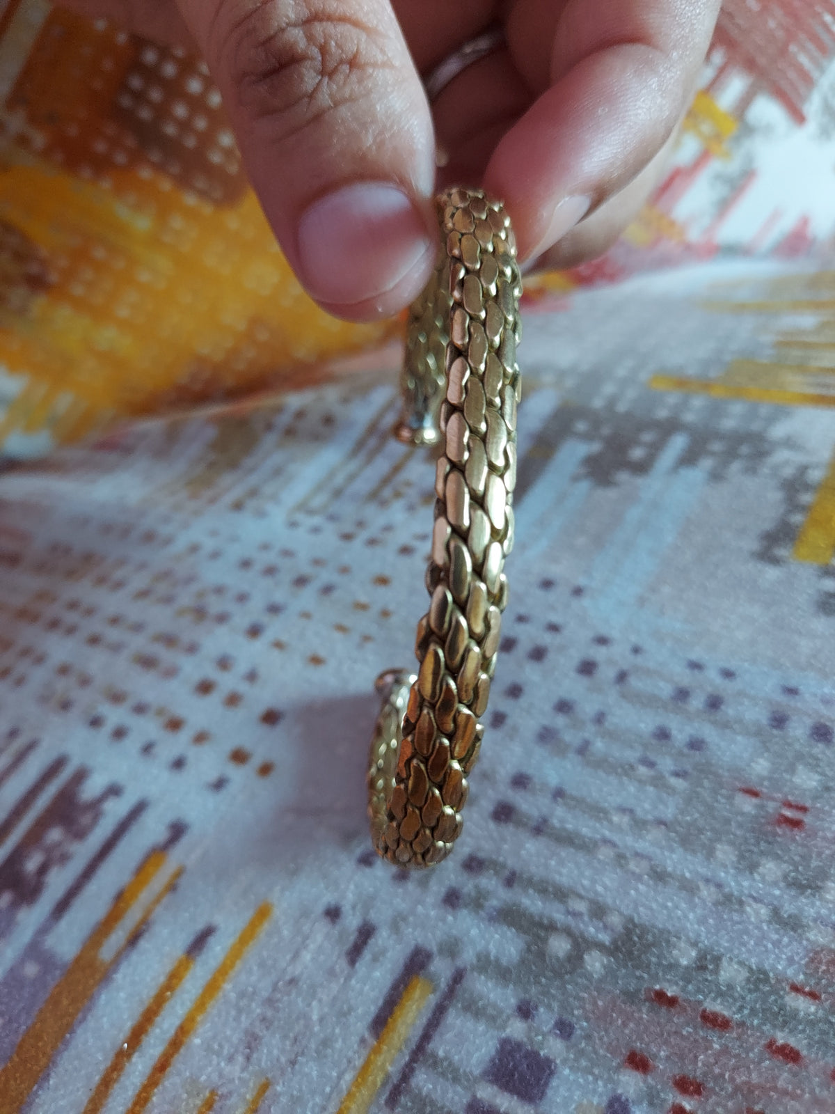 Bronze Elegant Copper Bracelet