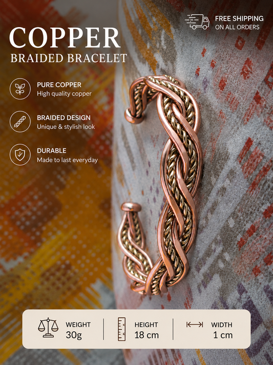 Bronze Gold Link Bracelet